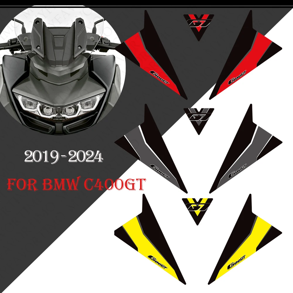 For BMW C400GT C 400 GT C400 Protector Scooter Motorcycle Tank Pad Kit Knee Wheel Body Fender Shell Stickers Decals 2019 - 2024