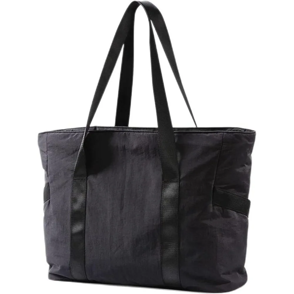 Borsa casual per tappetino da yoga in nylon tinta unita con fibbia per tappetino da yoga Borsa da palestra per fitness Borsa da viaggio multifunzione di grande capacità da uomo