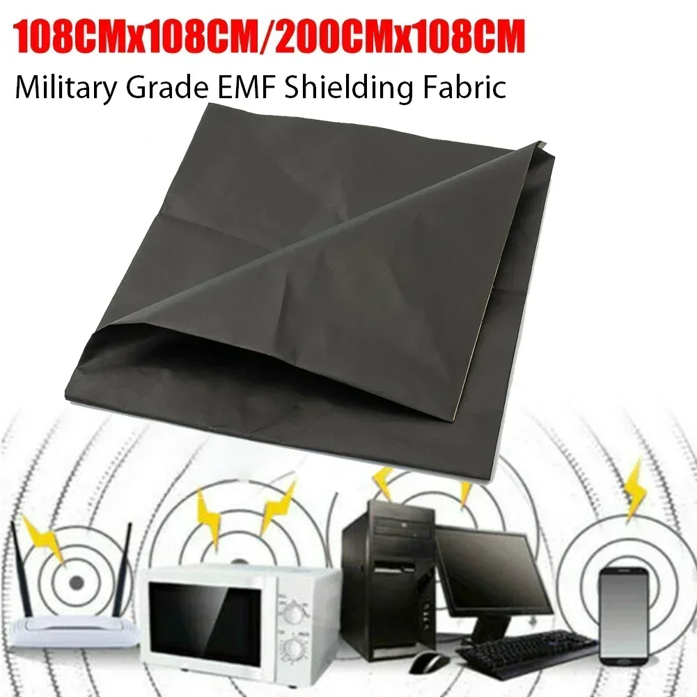 

Super EMF Shielding Fabric Grade Anti Radiation Protection Faraday Black Anti-oxidation Anti-GPS Anti-theft Radiation