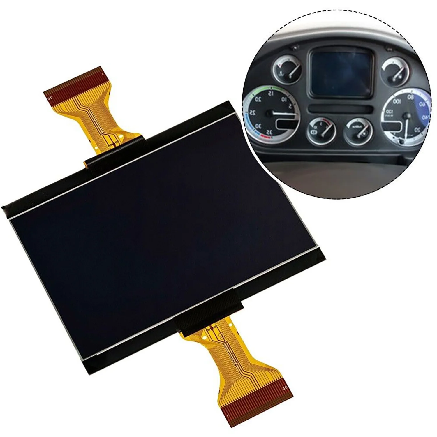 Tela LCD 5010595267 1629662 (2002) 155400001000 1372055   Para cluster de caminhão DAF para substituição de peças LF/CF/XF 45/55/75/85/95