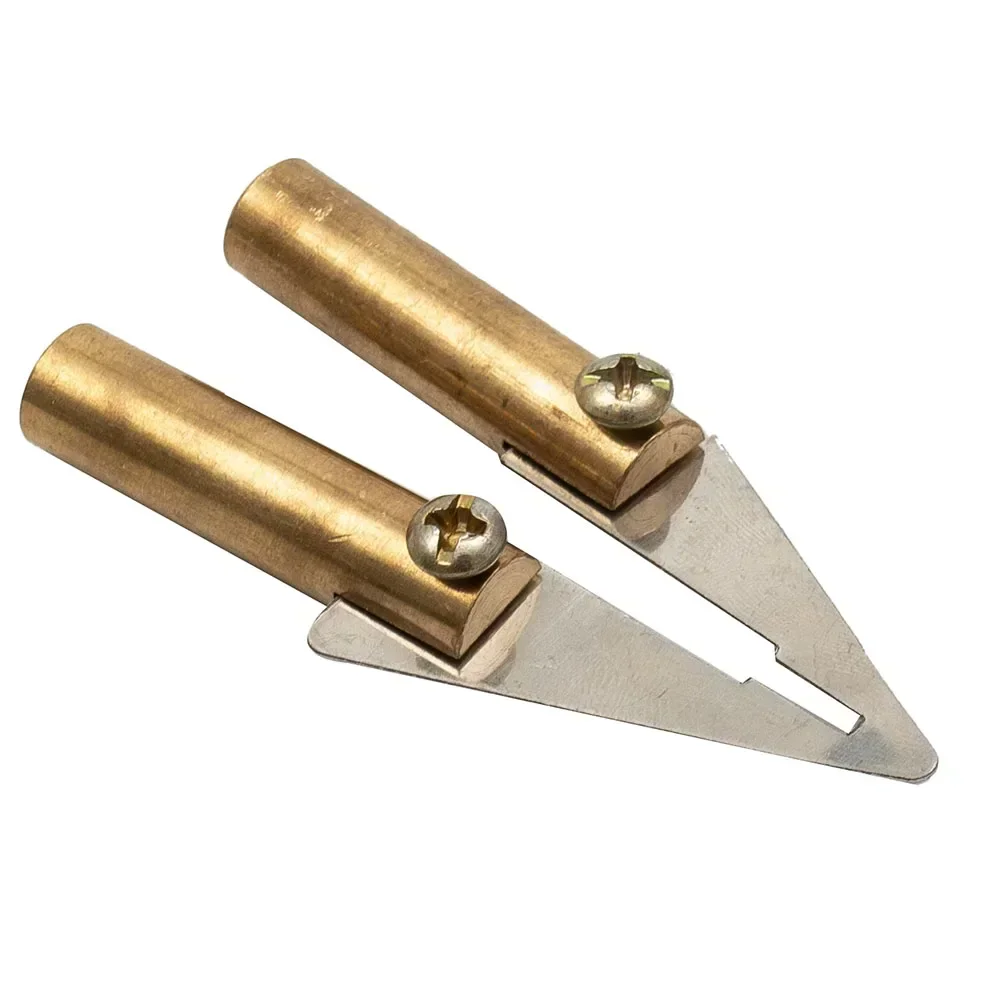 High Quality Useful Convenient Triangular Spatula For Fender Trim Welder Repair For Straight Side Cutter Gold Silver