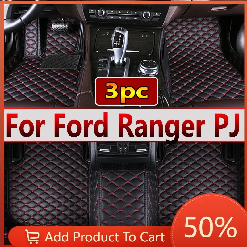 Car Rear Trunk Floor Mat For Ford Ranger PJ International 2006~2008 Double Cabin Truck Accessorie Interior ECO Car Accessories