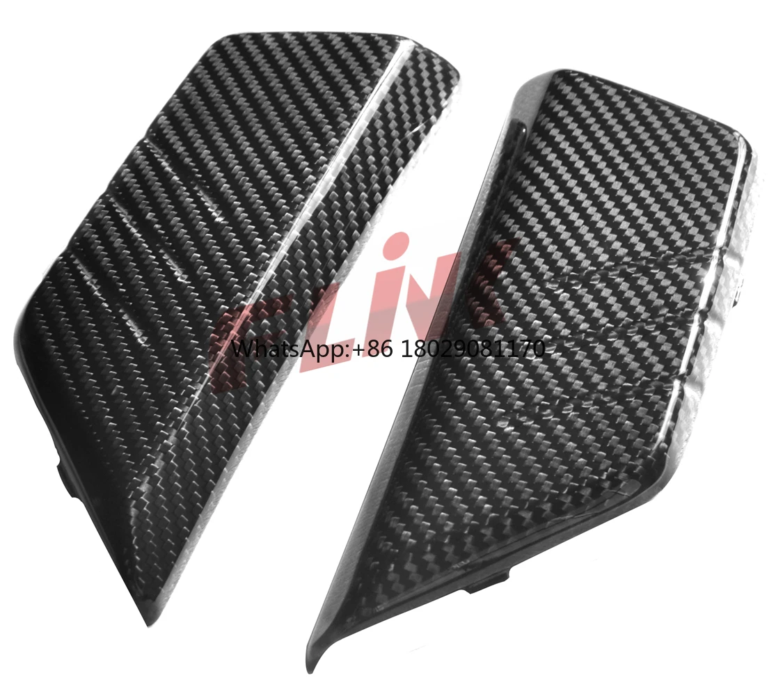 Paneles laterales delanteros personalizados para motocicleta, piezas de fibra de carbono 100%, para Yamaha MT-10, FZ-10, 2016