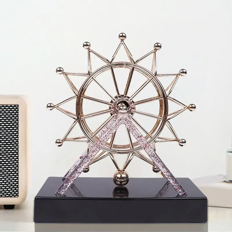 Perpetual Motion Ferris Wheel Kinetic Artwork Ferris Wheel for Home Decoration Ferris Wheel Perpetual Motion Ornament Model for