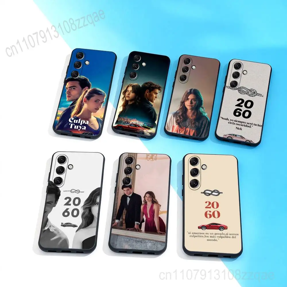 

C-Culpa T-Tuya MIA 20 60 For Samsung Galaxy A 73,72,51,53,52,71,22,5G,Note,J7,8,9 Soft Black Cover Phone Case