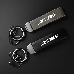 For YAMAHA XJ6 DIVERSION 2009-2015 10 11 12 13 14 Accessories High-Grade leather Motorcycle Keychain Holder Keyring