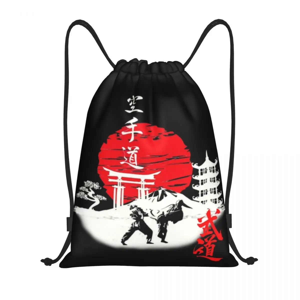 Индивидуальные сумки Budo Soul Karate Spirit на шнурке для тренировок, йоги, рюкзаки для женщин и мужчин, боевые искусства, спортивный рюкзак для тренажерного зала Индивидуальные сумки Budo Soul Karate Spirit на шнурке для тренировок, йоги, рюкзаки для женщин и мужчин, боевые искусства, спортивный рюкзак для тренажерного зала