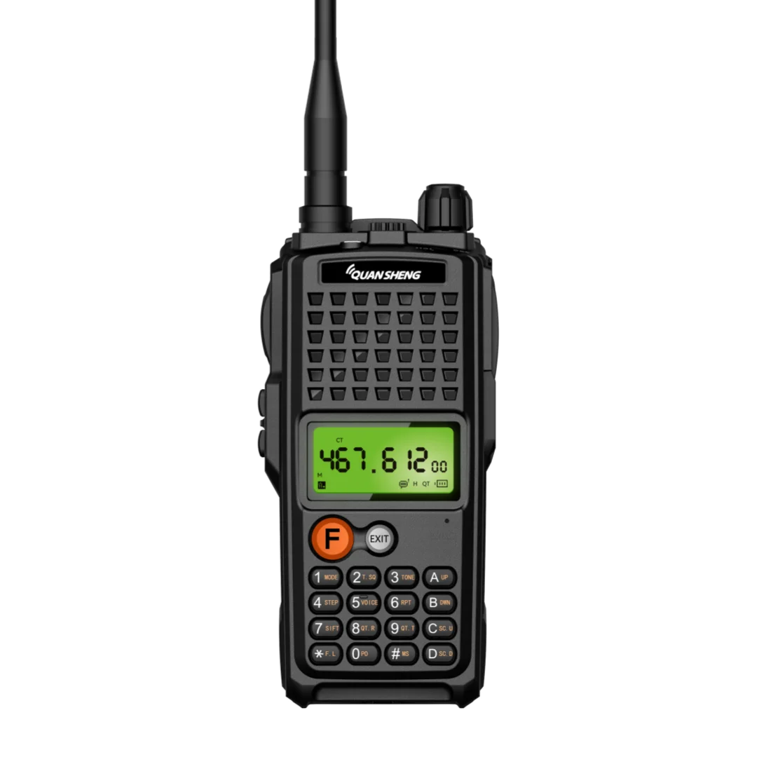 Quansheng TG-K10AT 10W Walkie Talkie 10km K10AT radio 10km UHF400-470MHz Two-way Radio 4000mAh battery walkie talkie