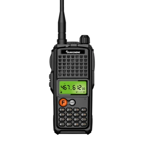 Quansheng 양방향 라디오 워키토키, TG-K10AT 10W, 10km K10AT 라디오, 10km UHF400-470MHz, 4000mAh 배터리 