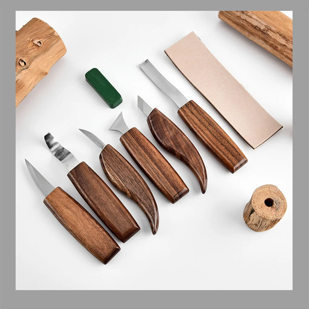 17 قطعة مجموعة سكاكين نحت الخشب متعددة الحجم-5/10/25 قطعة أدوات نجارة إزميل لملعقة خشب نحت اليقطين
