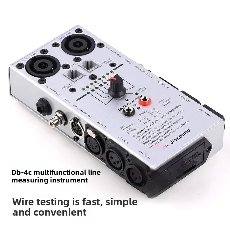 Professional electrician multimeter, audio wiring on-off detection audio signal test tool