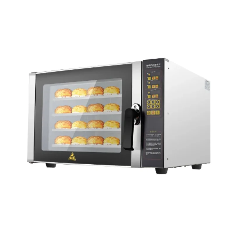 Commercial Electro-Thermal Oven Multifunction Two Layers High Capacity Grilled Furnace Home Bread Cake Pizza Electricity Oven