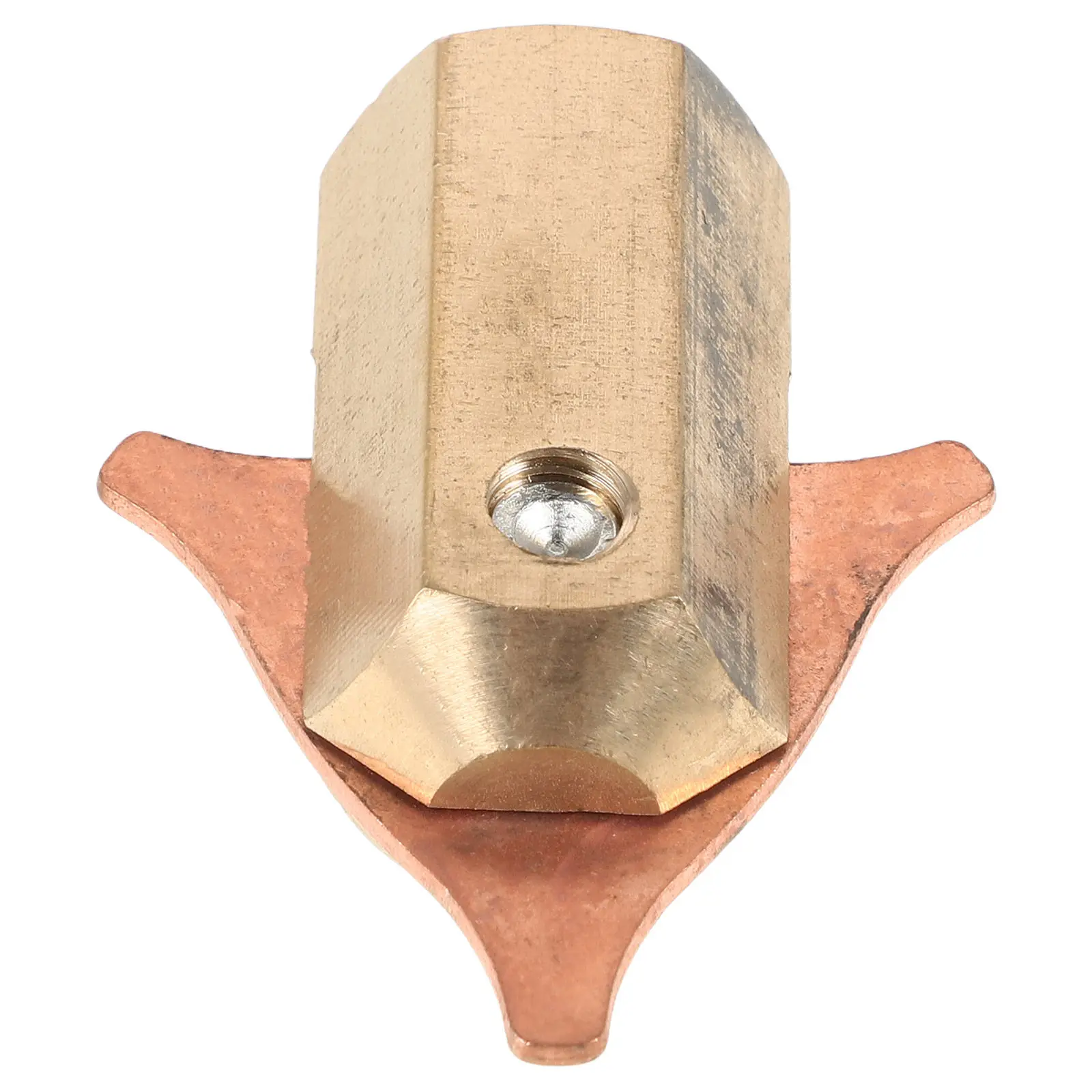 Triangle Electrode Chuck Automotive Sheet Metal Repair Part High-Efficiency Spot Welder Attachment for Car Body Dent Removal