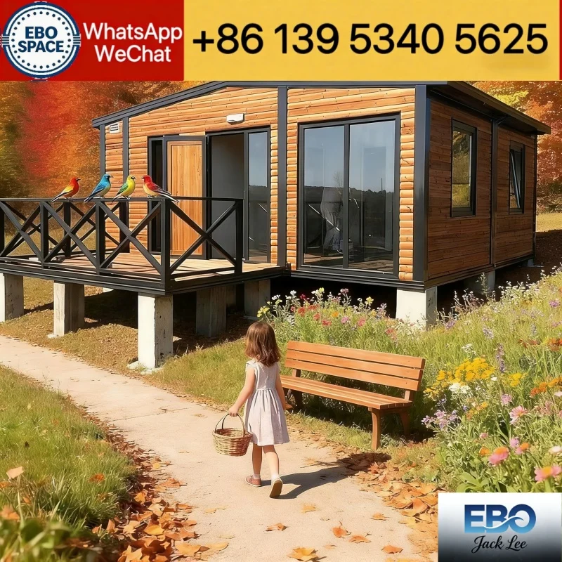 Expandable Container House High Strength Structure Durable for Different Climate Overseas Use
