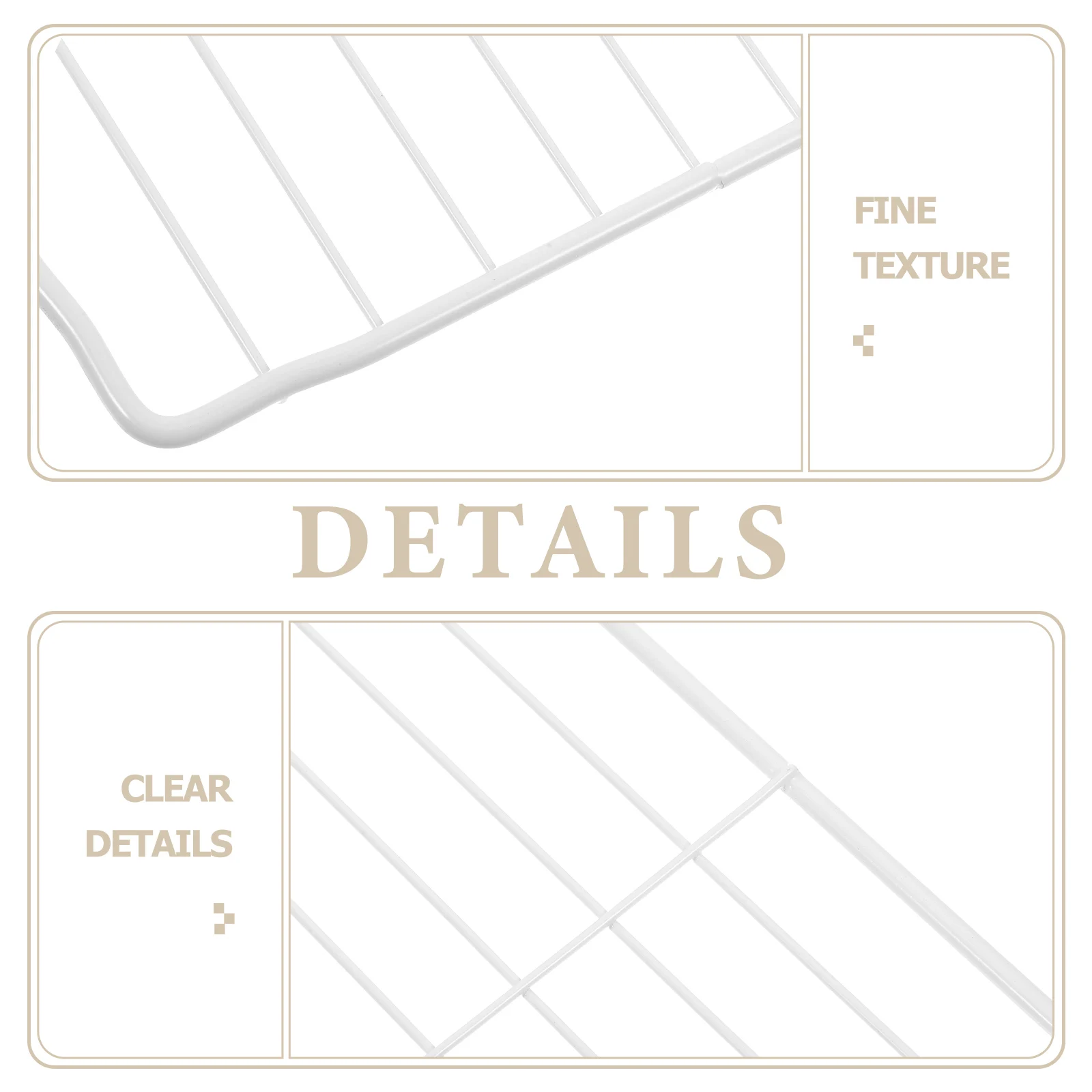 Freezer Grid Accessories Chest Storage Divided Shelves Organization Iron Basket Strong Material Versatile Storage Refrigerator