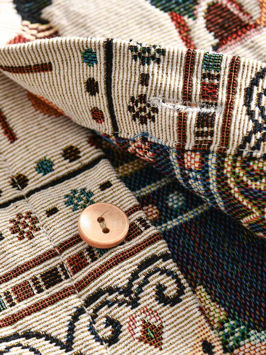 Thickened Collared Men's Shir - đánh giá và giá Urban Ethnic Fashion