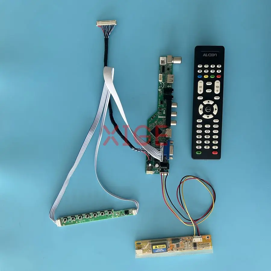 

Screen Drive Controller Board Fit B150PN01 B150PG04 B150PG03 B150PG01 30 Pin LVDS USB+AV+VGA+HDMI 1-CCFL 1400*1050 1400x1050 Kit