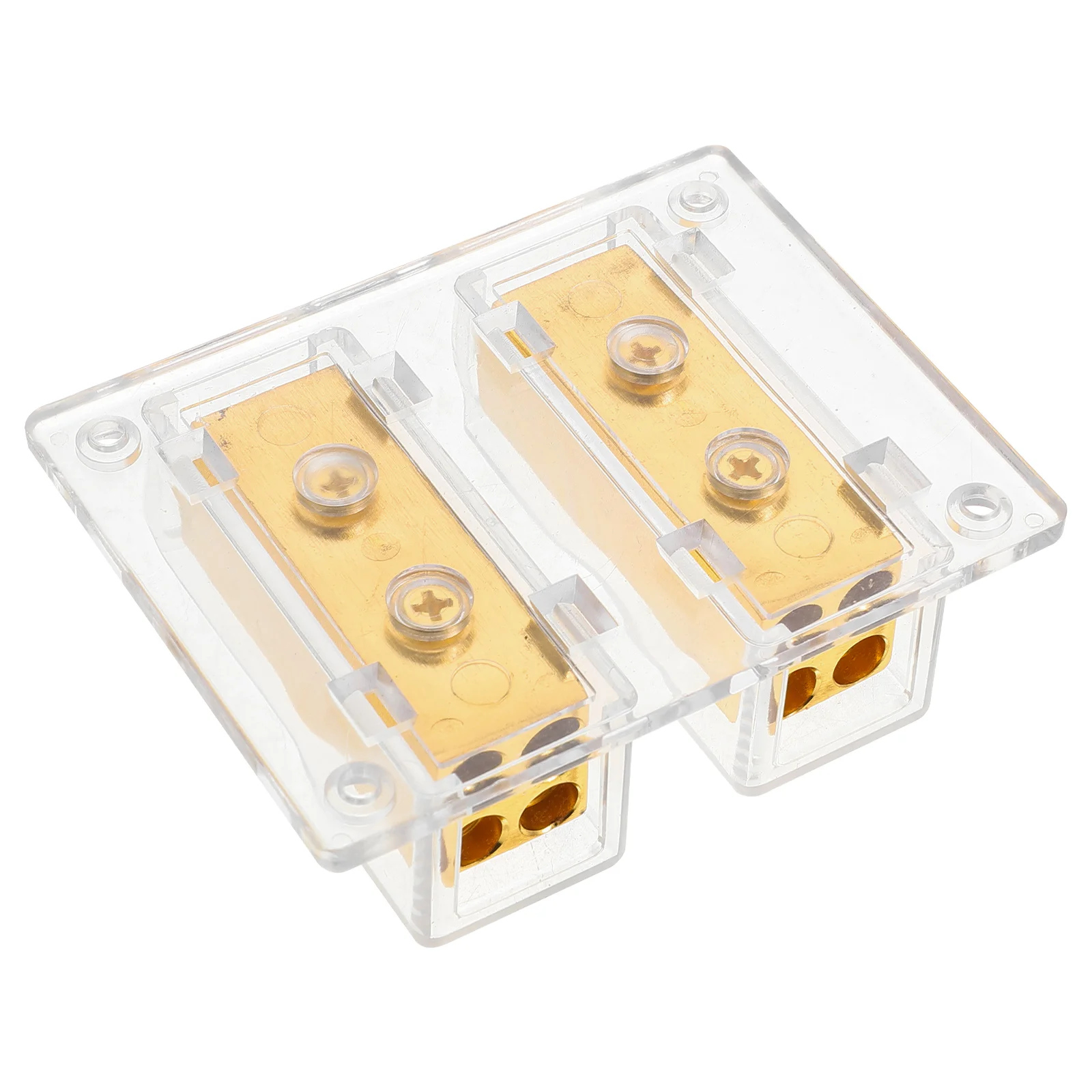 

8-Port Power Distribution Block Car Audio Splitter Ground Cable Automotive Electrical Dispenser Universal Durable Easy