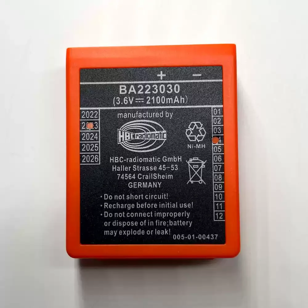 

Applicable to HBC remote control battery BA223030 BA223000 Konecranes sky car charger QA108600