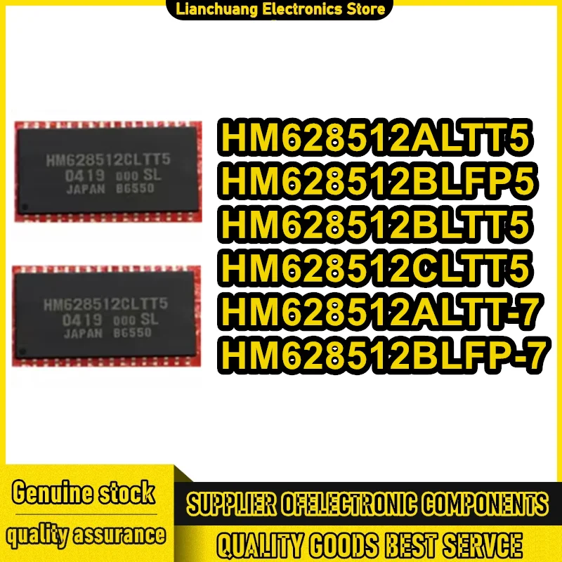 

10PCS HM628512BLTT5 HM628512ALTT5 HM628512BLFP5 HM628512CLTT5 HM628512ALTT-7 HM628512BLFP-7 IC Chip in stock