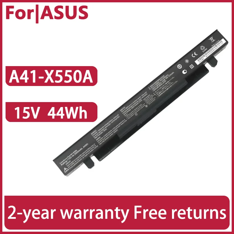 Оригинальный аккумулятор для ноутбука A41-X550A для ASUS A450 A550 F450 F552 K450 K550 P450 P550 R409 R510 R510C X450 X550 A41-X550