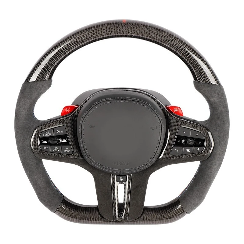 

Suitable for Bao-Ma M5 series GTG30G31G38 525530Li modified M sports thong carbon fiber steering wheel
