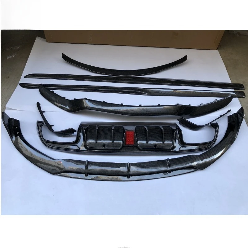 

W205 C63 AMGFront Lip Diffuser Side Skirt Spoiler Carbon Fiber Body Kit