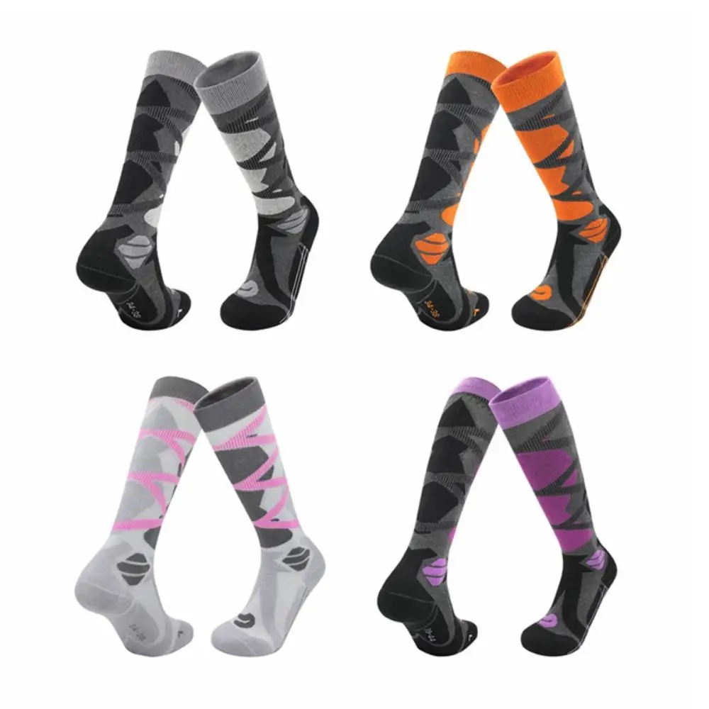 

Sweat Absorption Thermal Merino Wool Socks Breathable Elastic Outdoor Sport Socks Anti Slip Winter Warm Skiing Socks