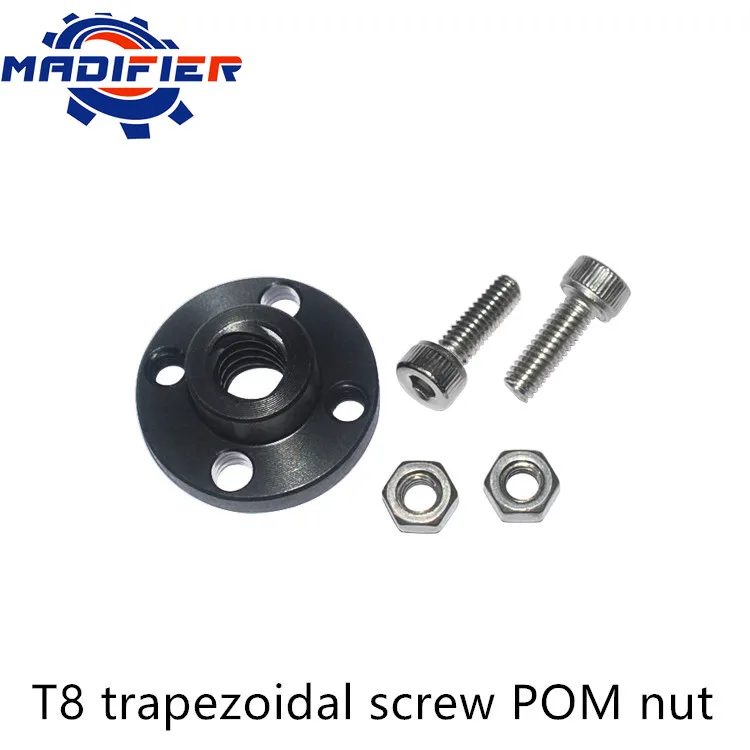 

Аксессуары для 3D принтера X axis Y Prusa I3 MK2 MK3 трапециевидный винт POM nut T8