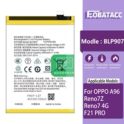 BLP907 907 Battery For OPPO RENO 7Z / Reno 7 Z 5G Repair Part Original Capacity Phone Batteries Bateria