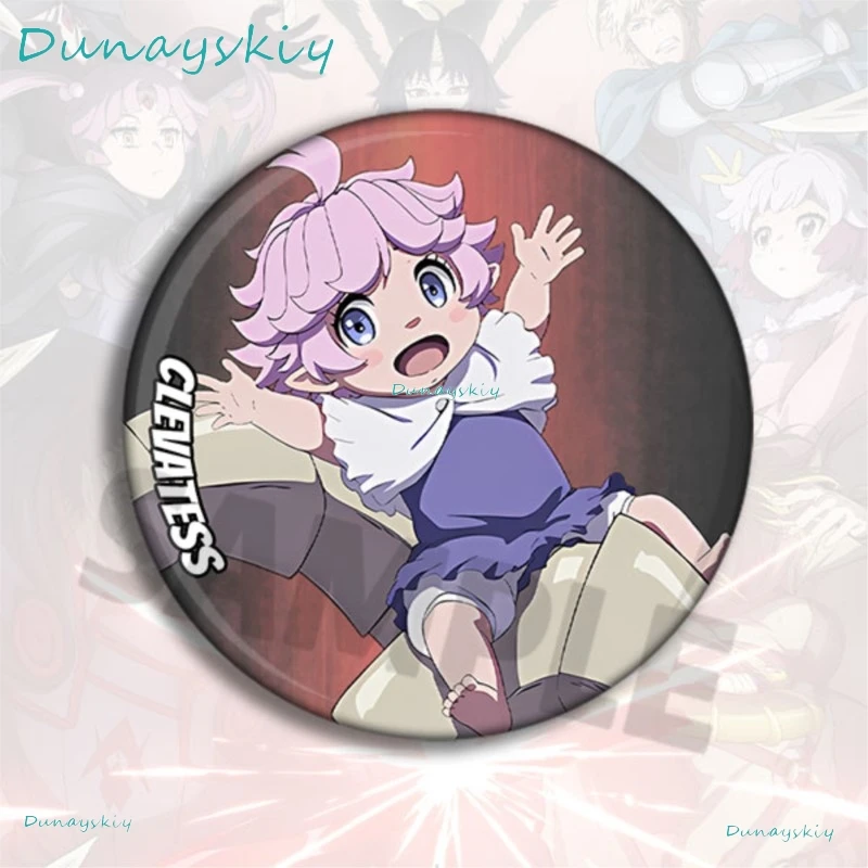 

Yumekiri@Clevatess Majuu NoOuto Akago To Shikabane NoYuusha Alicia Glenfall Clevatess Косплей Приключения Kreavath Металлический значок An