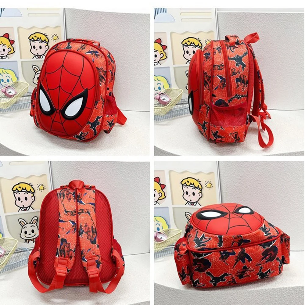 Marvel Cartoon Spider-Man knapsack Children\'s bags Spider Man Boys girls schoolbag Travelling bag Doll Cute Cartoon for Toy Gift