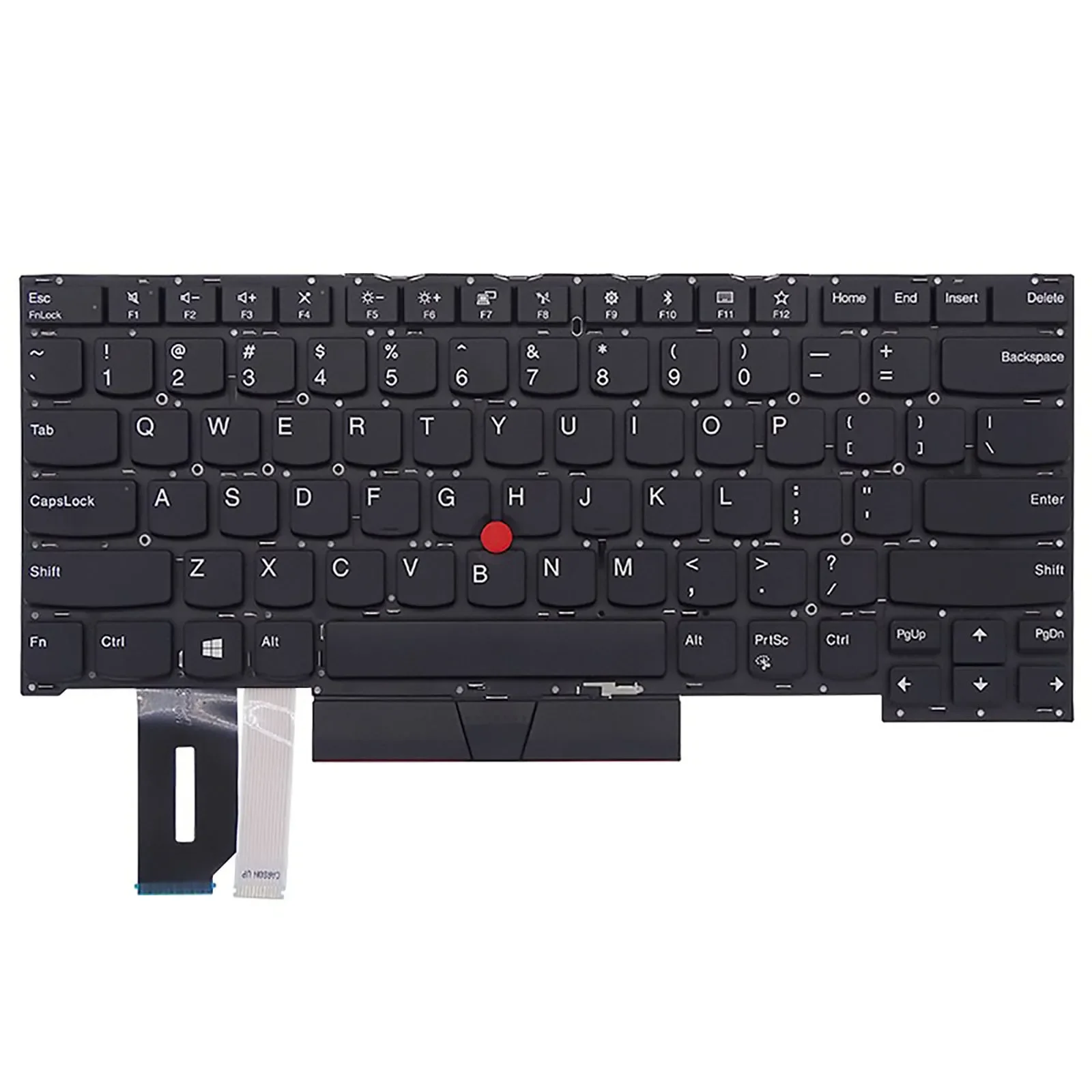 Teclado de repuesto para ordenador portátil, accesorio para Lenovo ThinkPad T490S, T495S, P1 Gen1 Gen2, X1 Extreme Gen1 Gen2, T13S US, BR, FR, SP, KR, UK, diseño PT