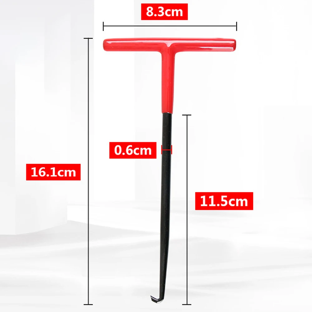 1 Pcs Car Exhaust Spring Puller Tool Motorcycle Exhaust Spring Hook, T Handle Puller Hook Spring Puller Removal Tool