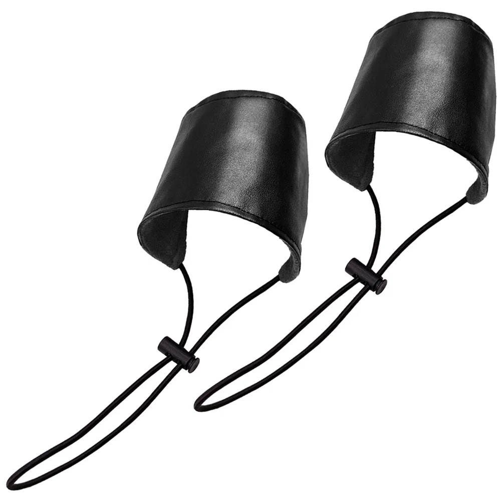 1Pair Elastic Shoe Heel Protector Pads for Driving Heel Covers Flat 8Cm Shoe Cover for Driving