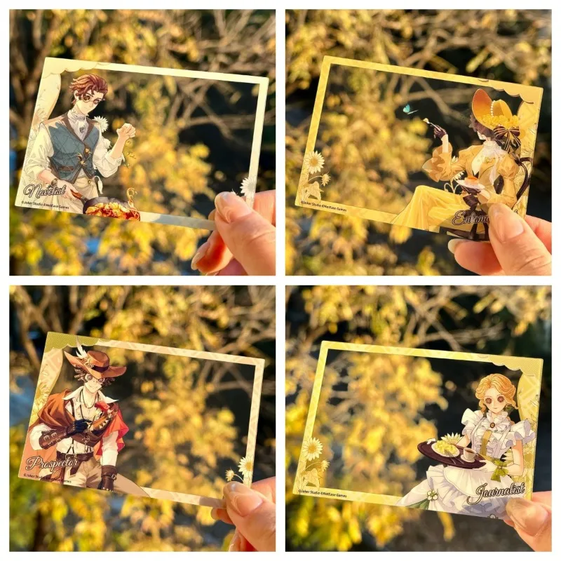 Identity V Tomka Anime KeyChain ‌Journalist Prospector Men Key Chain for Women Cartoon Art Figure Acrylic Keyring Pendant Gift