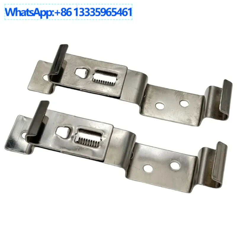

20PCS stainless steel license plateframeEuropean trailer car license plate fixing bracket seat license plate frameRVmodification