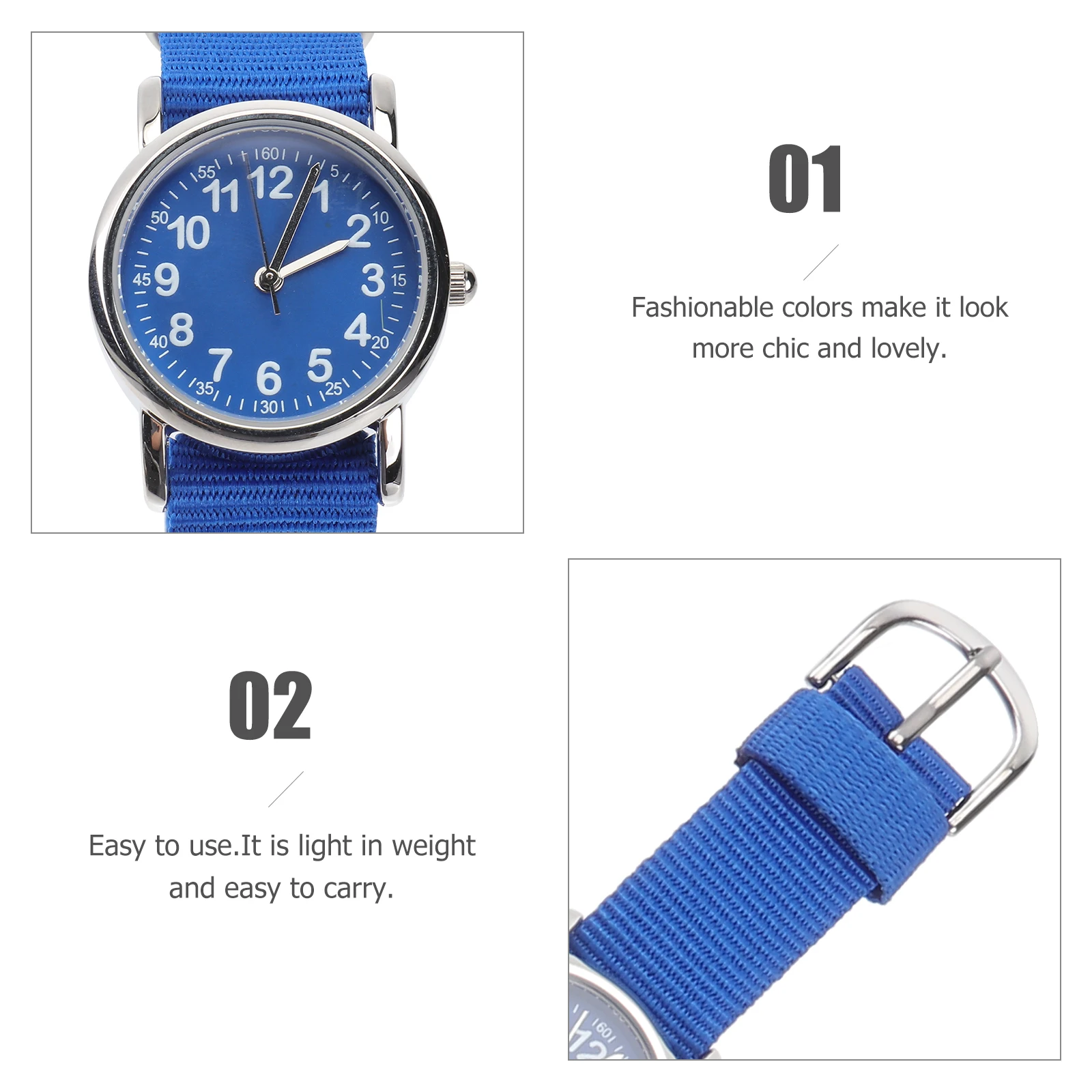 

Children's Waterproof Watch Fashion Kids Digital Braided Wrist Watches for Cute Quartz