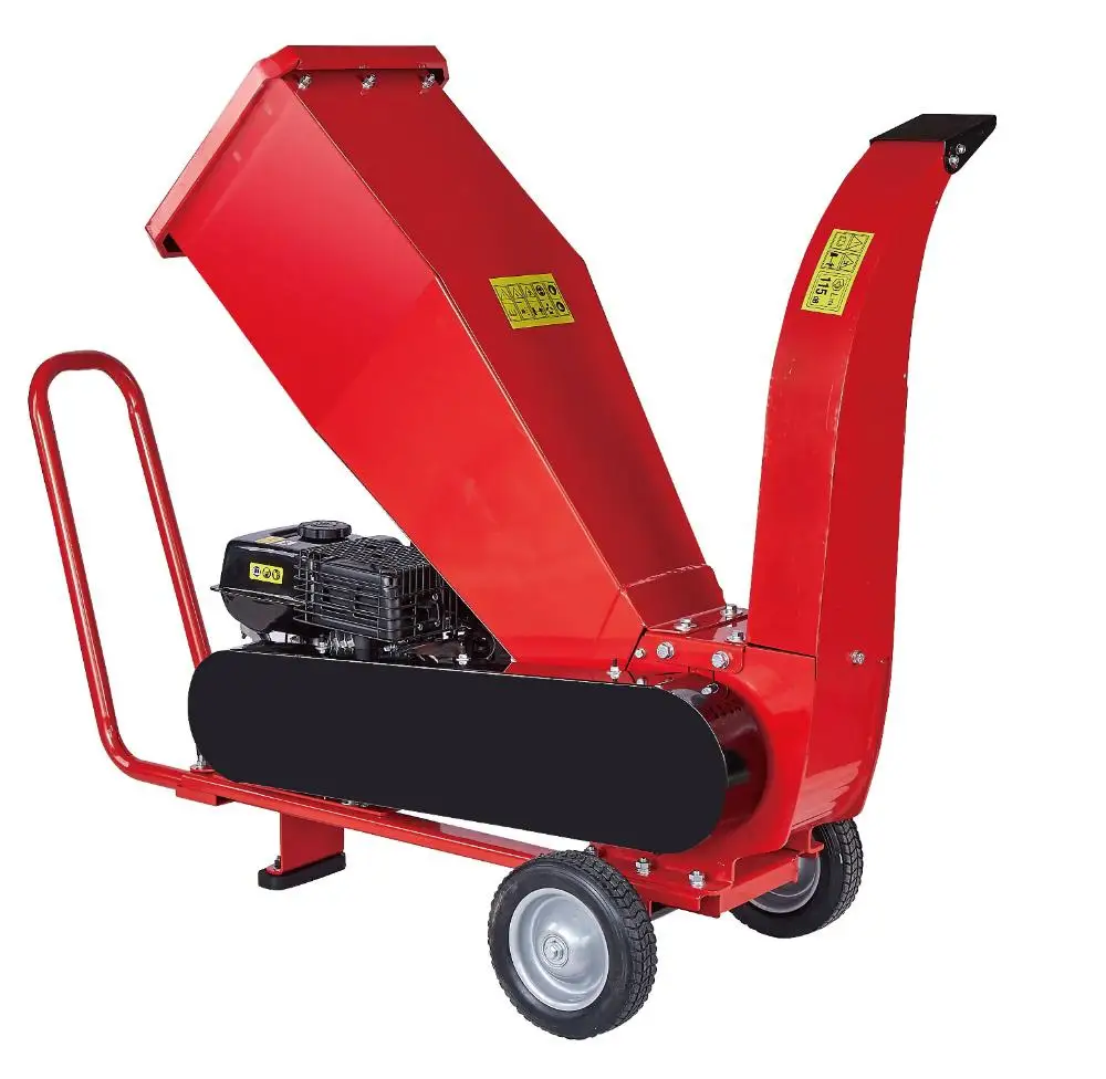 Landscaping  Electric Tree Branch Shredder/mobile Garden Wood Chipper Crusher/Dry and Wet Leaves Crushing Machine