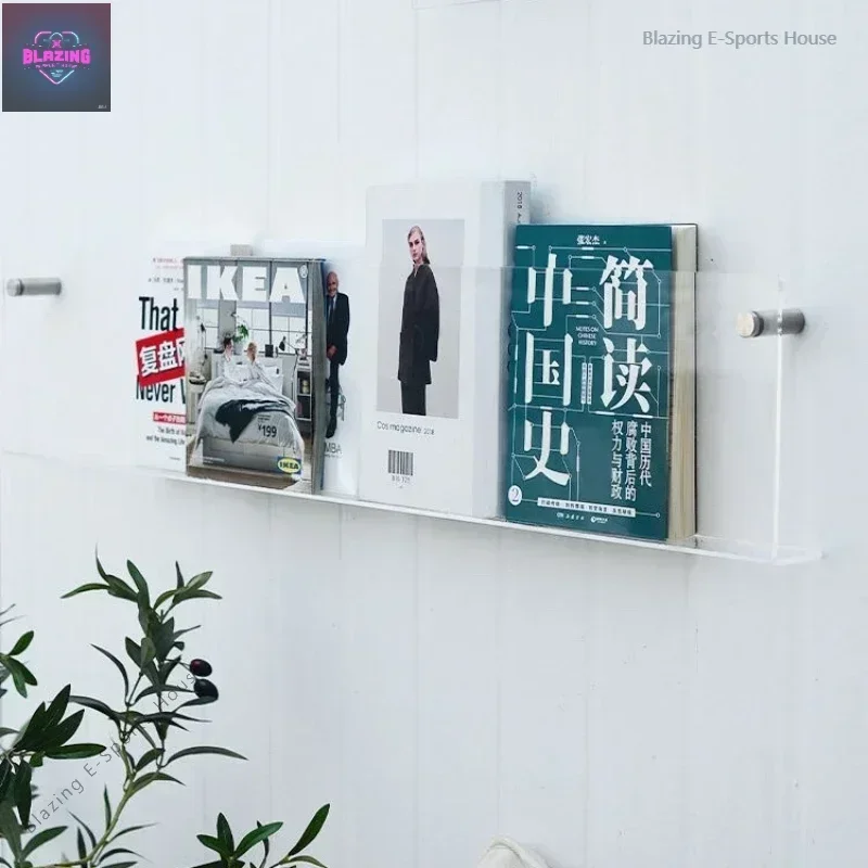 Shelves Children Books Removable Shelf Aesthetic Room Furniture Storage Glass Magazine Rack Estanteria Habitacion Multifunction