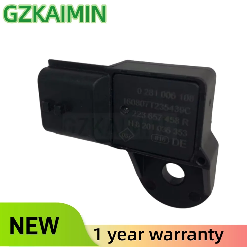 

OEM 223657458R 0281006108 Intake Air Manifold Pressure MAP Sensor For Dacia Renault Nissan 1.5 1.6 DCi