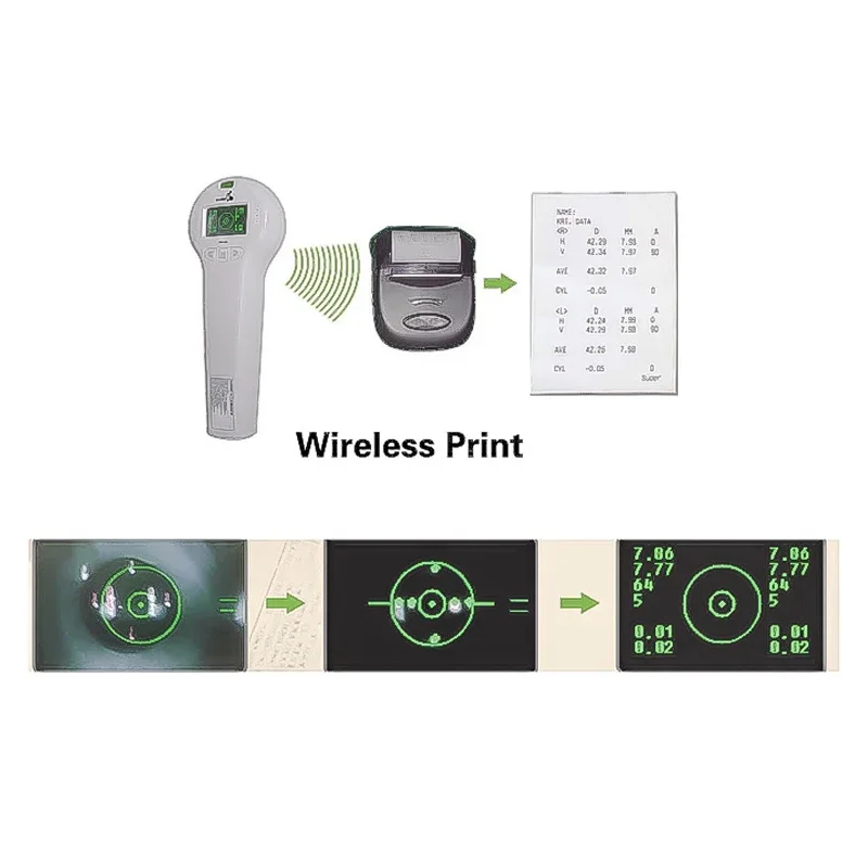 

NEW VISION SW-100 China Top Quality Ophthalmic Equipment Auto Portable Keratometer Andheld Auto Ref-Keratometer