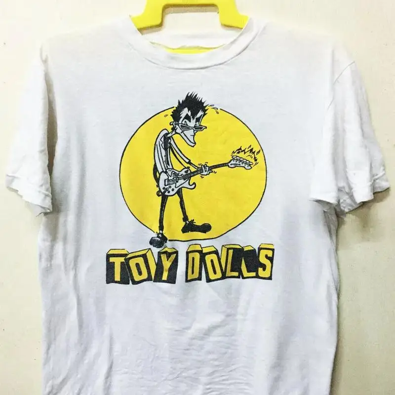 

Белая футболка Toy Dolls Band, полный размер S 5XL