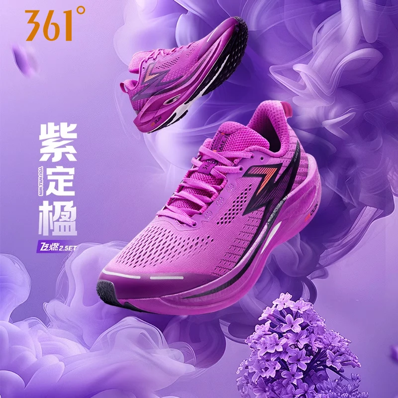 361 Flying 2ET corriendo 2025 deportes nuevos absorción de impacto carreras entrenamiento físico profesional zapatos para correr hombres
