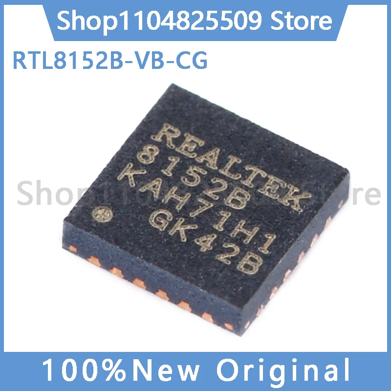 2pcs 100% Original New  RTL8152B-VB-CG QFN-24 Ethernet controller chip IC