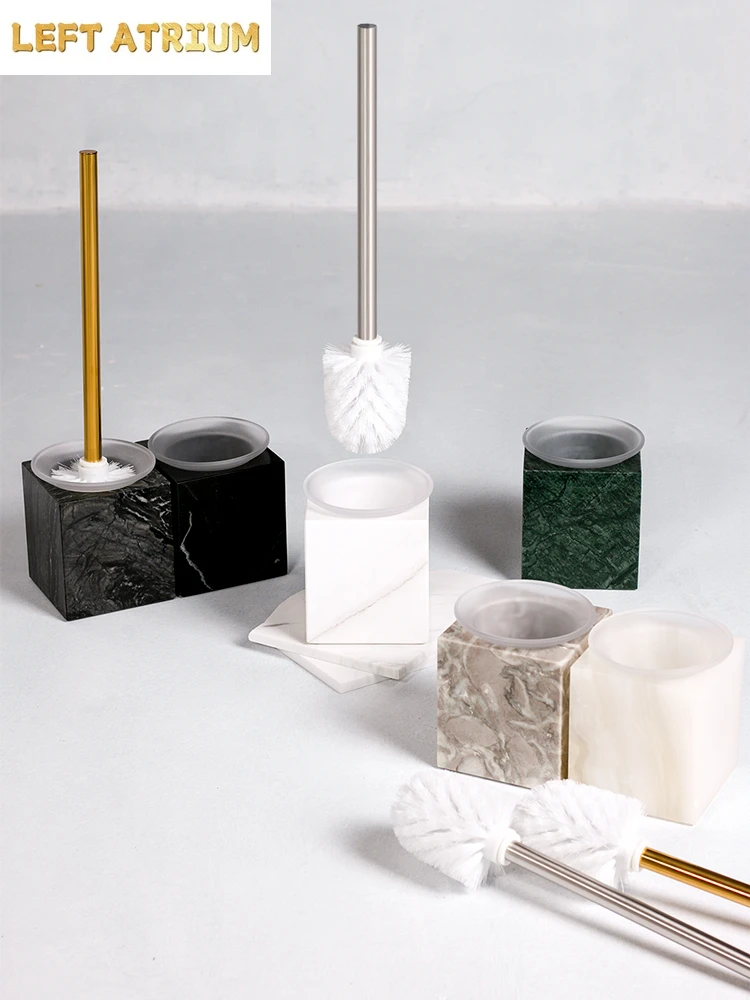high-grade-european-marble-toilet-brush-luxury-toilet-brush-cup-holder-base-combination-bathroom-long-handle-cleaning-brush