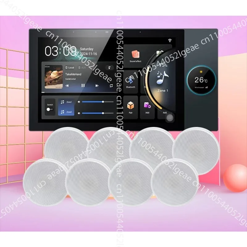 10-inch Central Control Screen for Background Music System