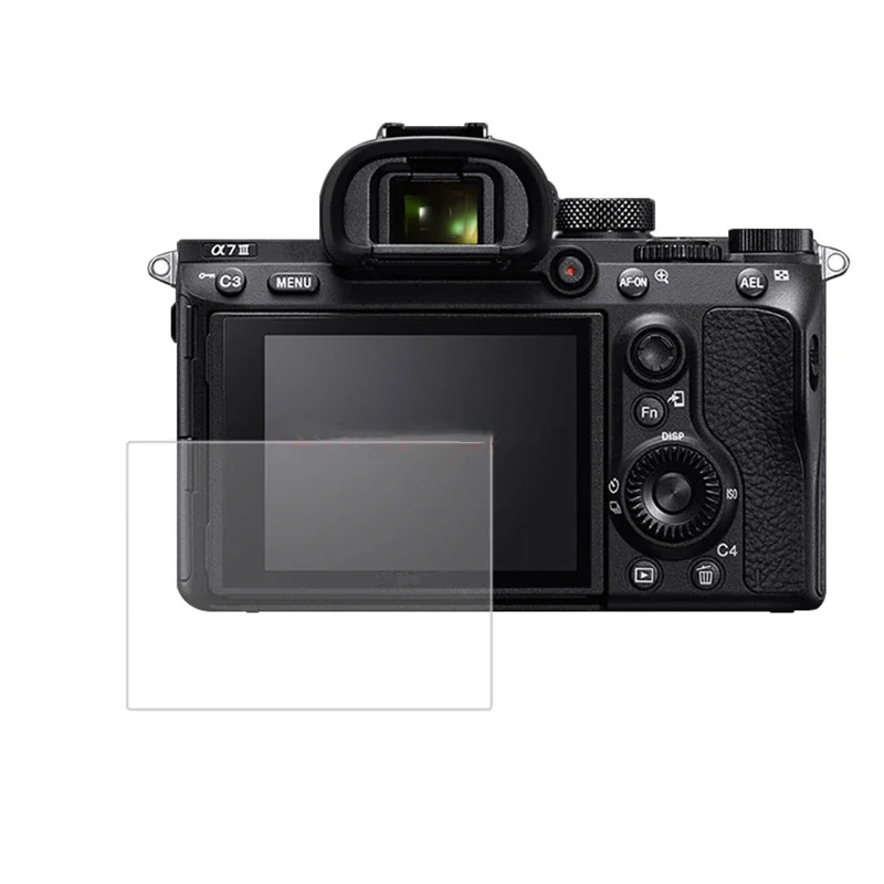 واقي للشاشة من الزجاج المقسى لسوني A6400 A6300 A6000 A5000 NEX-7/6/5 A9 A77 A7R A7 A7s A7II A7III ZV1 RX10 RX100 II III IV