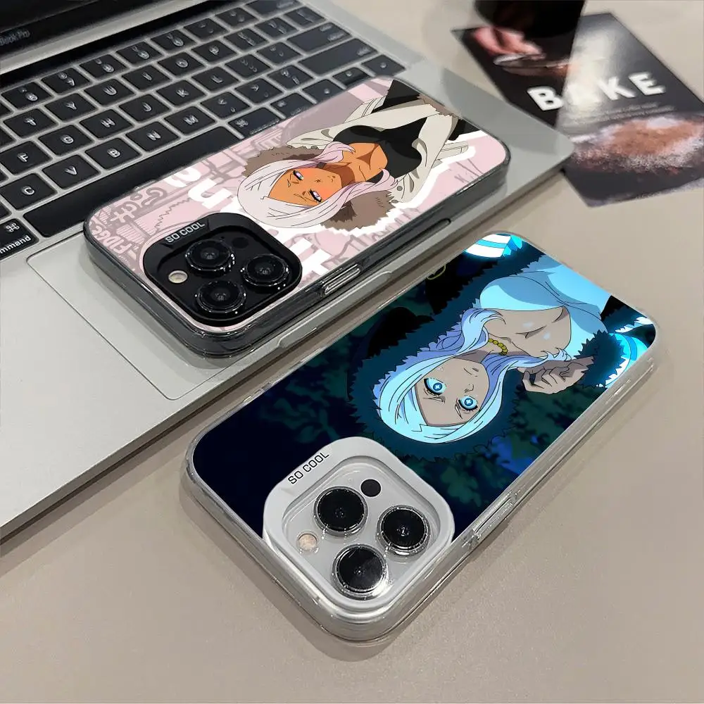 

Anime Fire Hibana Phone Case for iPhone 17 16 15 14 13 12 11 X XR XS Air Pro Max Plus Black Colorful Silver Cover