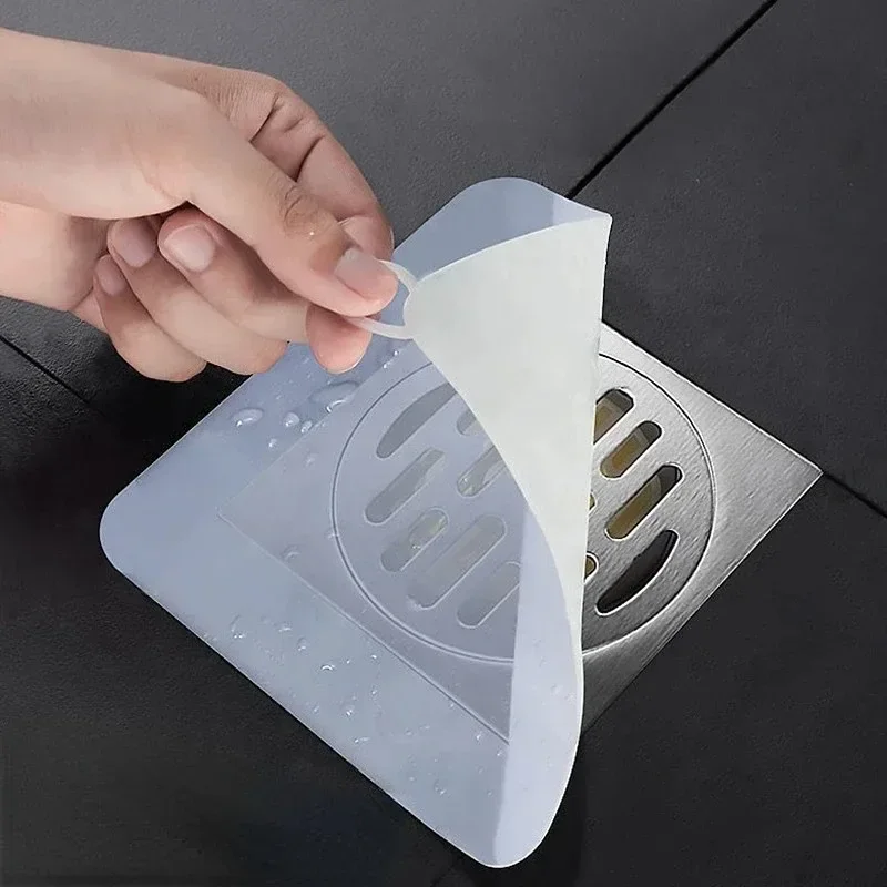 

New Thick Silicone Floor Drain Deodorant Cover Bathroom Deodorant Insect-proof Seal Sewer Pipe Sink Anti-smell Floor Cover